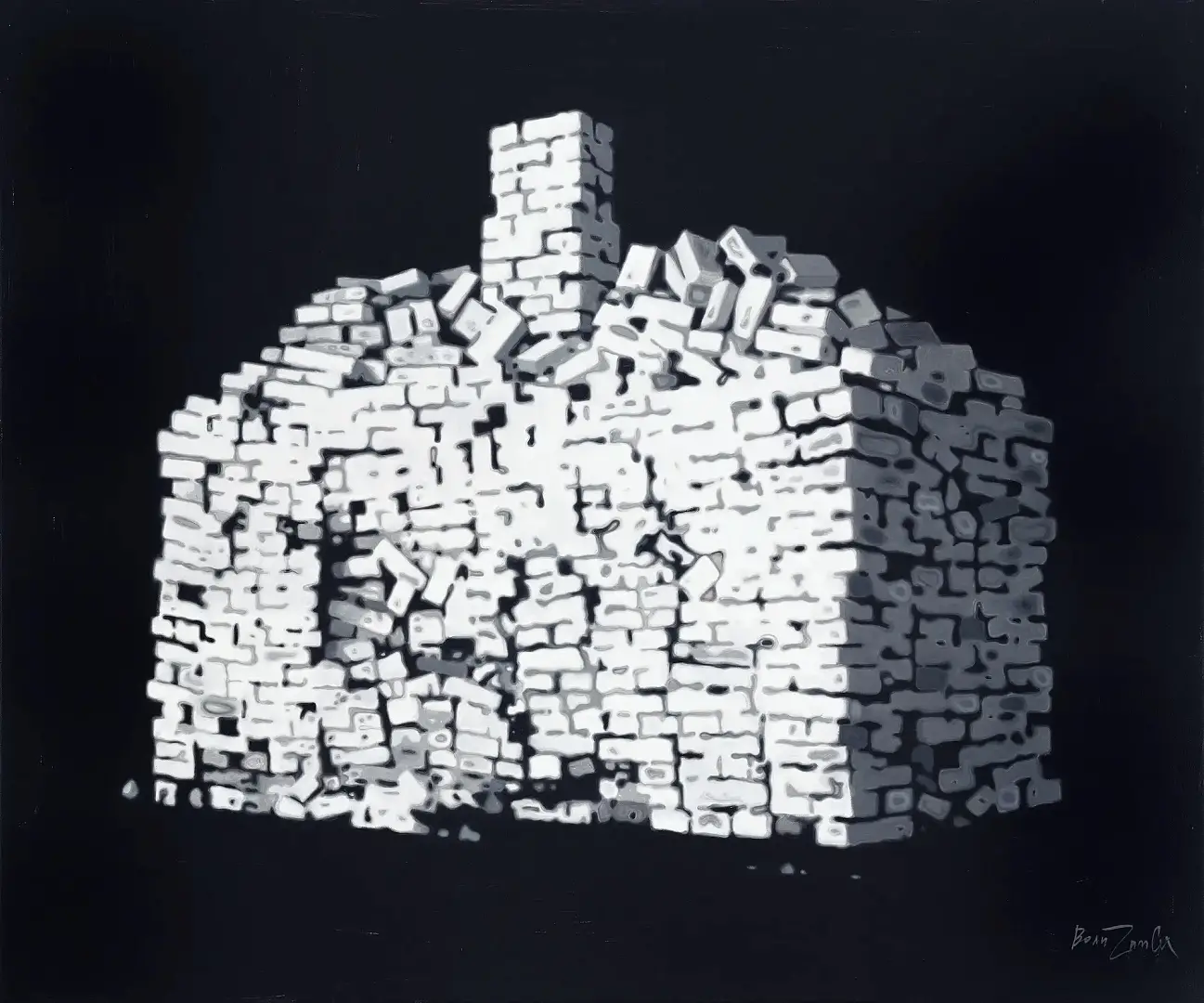 Фото 71 — Керамические кирпичи для декора